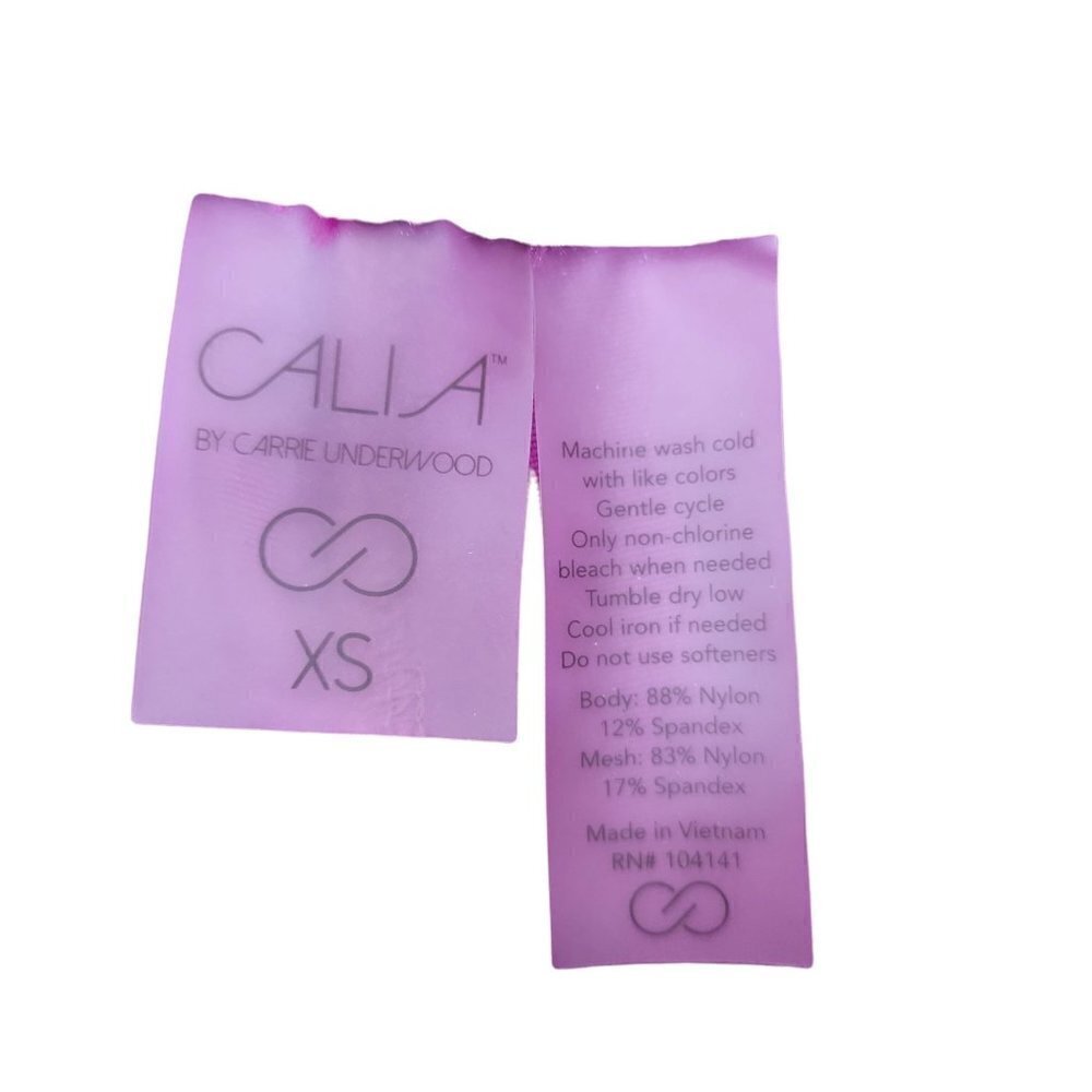 New - Calia by Carrie Underwood Legging Capri Purple Size XS - Picture 11 of 11